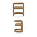 Modway Winslow Premium Vegan Leather Dining Chair in Toast - dimensions and specifications 26