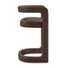 Modway Winslow Premium Vegan Leather Counter Stool in Espresso - angled view
