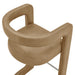 Modway Winslow Premium Vegan Leather Bar Stool Set of 2 in Toast - lifestyle view 16