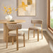 Modway Marsha Retro Upholstered Fabric Dining Chairs Set of 2 in Mineral - lifestyle view 16
