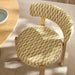 Modway Marsha Retro Upholstered Fabric Dining Chairs Set of 2 in Sunrise - lifestyle view 13
