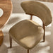 Modway Daphne Vegan Leather Dining Chairs Set of 2 in Toast - lifestyle view 13