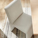 Emory Performance Velvet Dining Side Chair Set of 2 Alabaster