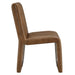 Emory Vegan Leather Dining Side Chair Set of 2 Canyon