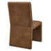 Emory Vegan Leather Dining Side Chair Set of 2 Canyon