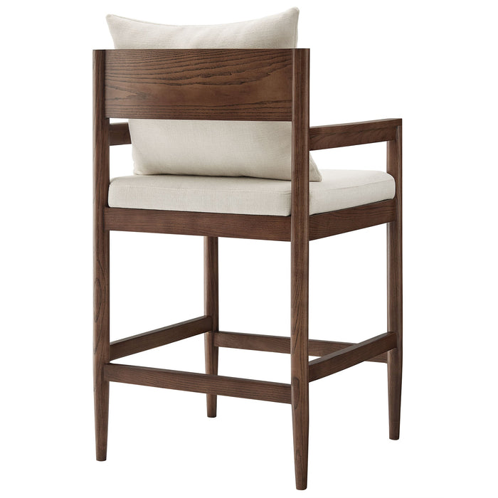 Remington Wood Counter Stool Set of 2 Salt