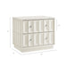 Modway Mabry 23 Inch Geometric Faceted Two Drawer Nightstand in White - dimensions and specifications 36