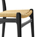 Modway Wynn Rope and Wood Dining Side Chair in Black Natural - lifestyle view