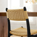 Modway Wynn Rope and Wood Dining Side Chair in Black Natural - lifestyle view 21