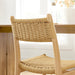 Modway Wynn Rope and Wood Dining Side Chair in Natural - lifestyle view 19