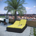 Evince Double Outdoor Patio Chaise - Modway \outdoor\chaise lounges