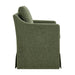 Modway Serene Slipcovered Performance Fabric Dining Armchair in Foliage - angled view