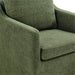 Modway Serene Slipcovered Performance Fabric Dining Armchair in Foliage - lifestyle view