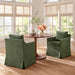 Modway Serene Slipcovered Performance Fabric Dining Armchair in Foliage - lifestyle view 31