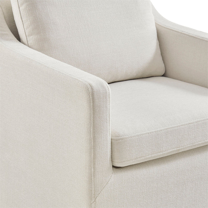 Modway Serene Slipcovered Performance Fabric Dining Armchair in Linen - lifestyle view