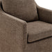 Modway Serene Slipcovered Performance Fabric Dining Armchair in Mocha - lifestyle view
