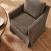 Modway Serene Slipcovered Performance Fabric Dining Armchair in Mocha - lifestyle view 21
