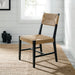 Modway Bodie Wood Dining Chair Set of 2 in Black Natural - lifestyle view 25