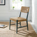 Modway Bodie Wood Dining Chair Set of 2 in Light Gray Natural - lifestyle view 27