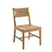 Modway Bodie Wood Dining Chair Set of 2 in Natural Natural - angled view