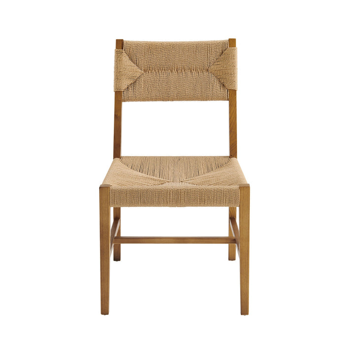 Modway Bodie Wood Dining Chair Set of 2 in Natural Natural - lifestyle view