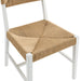 Modway Bodie Wood Dining Chair Set of 2 in White Natural - lifestyle view 22