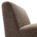 Modway Amita Lattice Boucle Upholstered Armless Accent Chair in Earth - lifestyle view