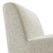 Modway Amita Lattice Boucle Upholstered Armless Accent Chair in Marble - lifestyle view