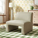 Modway Amita Vegan Leather Armless Accent Chair in Mineral - lifestyle view 21