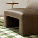 Modway Amita Vegan Leather Armless Accent Chair in Mushroom - lifestyle view 17