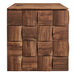 Modway Duskin Wall Mounted Accent Cabinet in Single - angled view