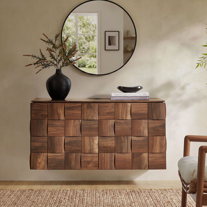 Modway Duskin Wall Mounted Accent Cabinet in Single - lifestyle view 14