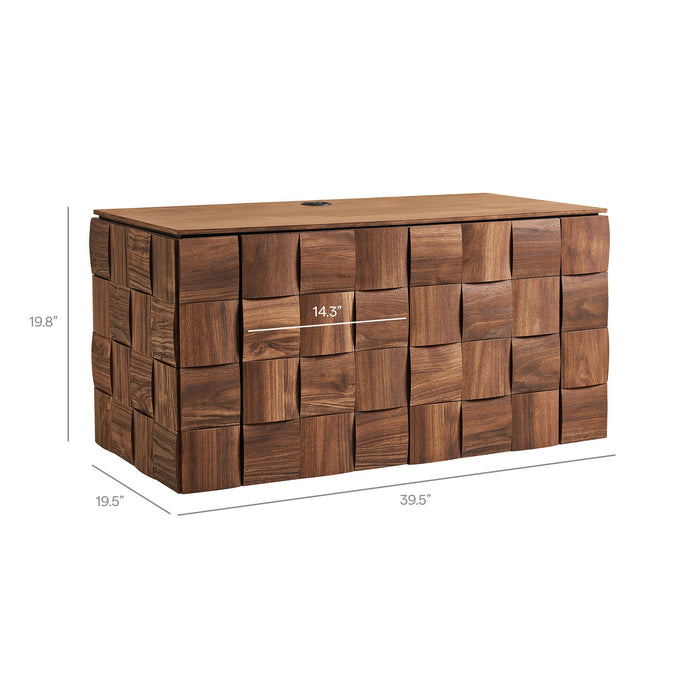 Modway Duskin Wall Mounted Accent Cabinet in Single - dimensions and specifications 17
