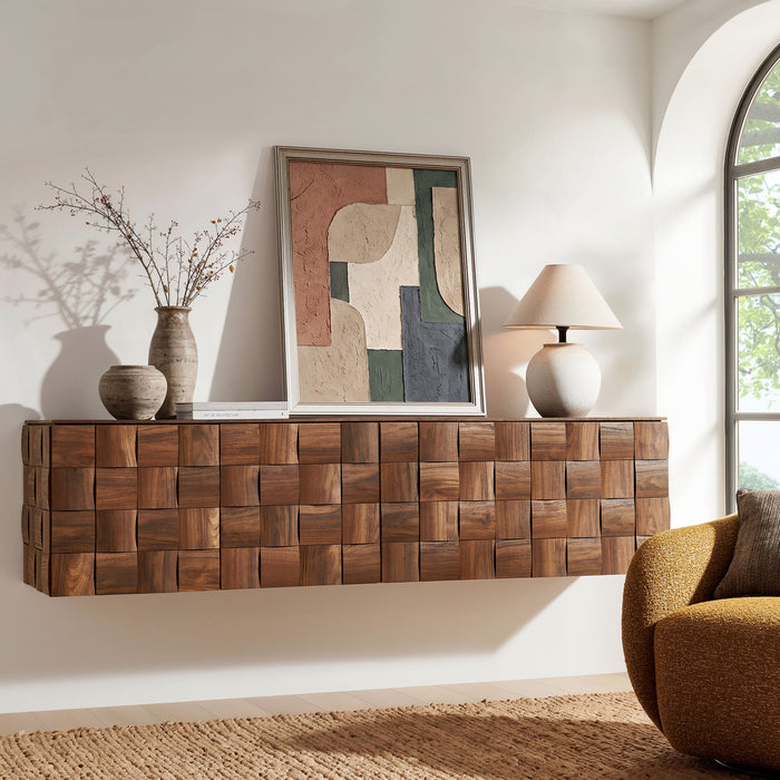 Modway Duskin Wall Mounted Accent Cabinet in Set of Two - lifestyle view 15
