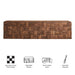 Modway Duskin Wall Mounted Accent Cabinet in Set of Two - dimensions and specifications