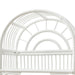 Modway Ottilie 68 Inch Arched Natural Rattan Bookshelf in White - lifestyle view