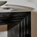 Modway Olney 63 Inch Fluted Console Table in Black - lifestyle view