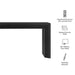 Modway Olney 63 Inch Fluted Console Table in Black - dimensions and specifications