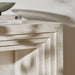Modway Olney 63 Inch Fluted Console Table in Ivory Travertine - lifestyle view