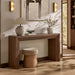 Modway Olney 63 Inch Fluted Console Table in Walnut - lifestyle view 16