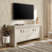 Modway Olney 4-Door Fluted Sideboard in Ivory Travertine - lifestyle view 23