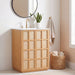 Modway Aiko 24 Inch Japandi Bathroom Vanity in Natural White - lifestyle view 10