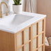 Modway Aiko 24 Inch Japandi Bathroom Vanity in Natural White - lifestyle view 8