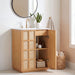Modway Aiko 24 Inch Japandi Bathroom Vanity in Natural White - lifestyle view 9