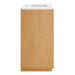Modway Aiko 48 Inch Japandi Bathroom Vanity in Natural White - angled view