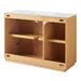 Modway Aiko 48 Inch Japandi Bathroom Vanity in Natural White - side view