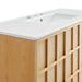 Modway Aiko 48 Inch Japandi Bathroom Vanity in Natural White - lifestyle view 7
