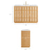 Modway Aiko 48 Inch Japandi Bathroom Vanity in Natural White - dimensions and specifications 12