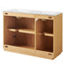 Modway Aiko 48 Inch Double Sink Japandi Bathroom Vanity in Natural White - side view