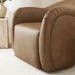 Modway Compose Barrel Vegan Leather Swivel Armchair in Toast - lifestyle view 11